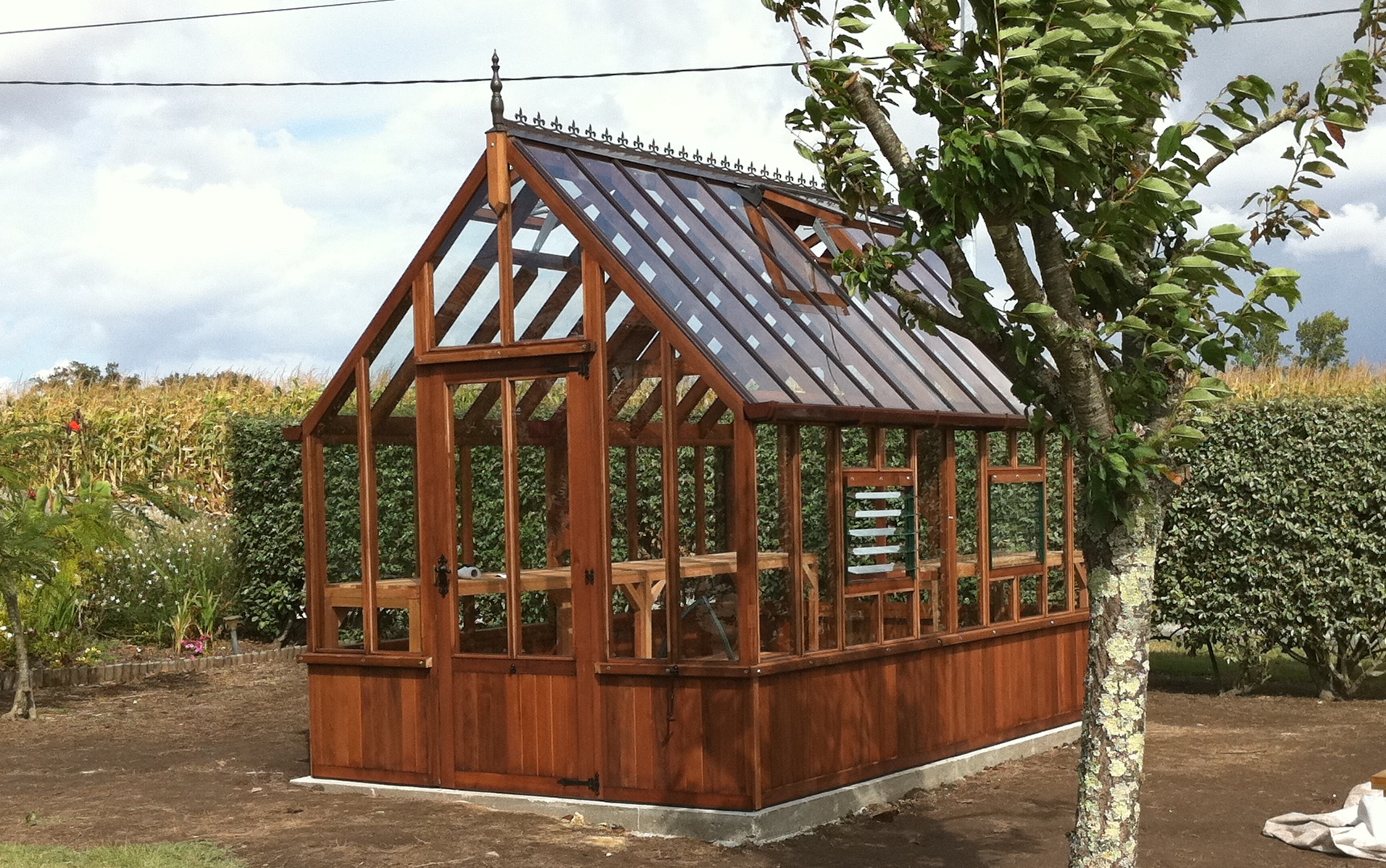 8ft x 12ft Kingsbury Greenhouse